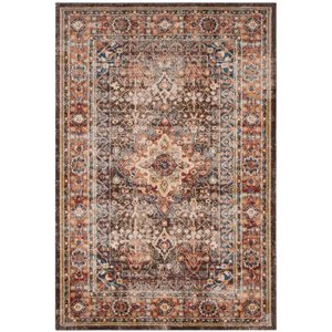 Safavieh Bijar 6-ft x 9-ft Brown and Rust Area Rug