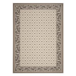 Safavieh Courtyard 11-ft X 8-ft Brown Indoor Outdoor Rug