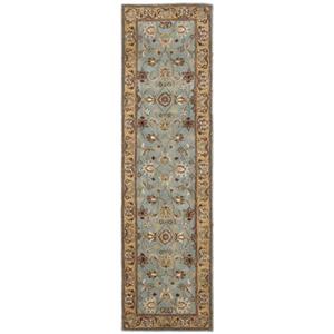 Safavieh Heritage 2-ft-3-in X 14-ft Runner Rug (Blue/Gold)