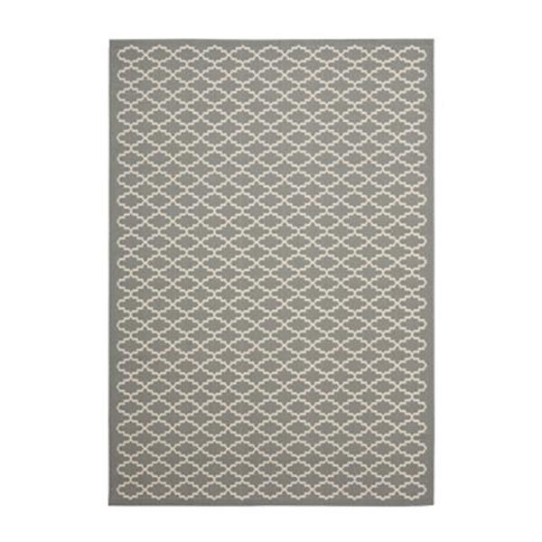 Safavieh Courtyard 9.50-ft X 6.58-ft Gray Indoor Outdoor Area Rug