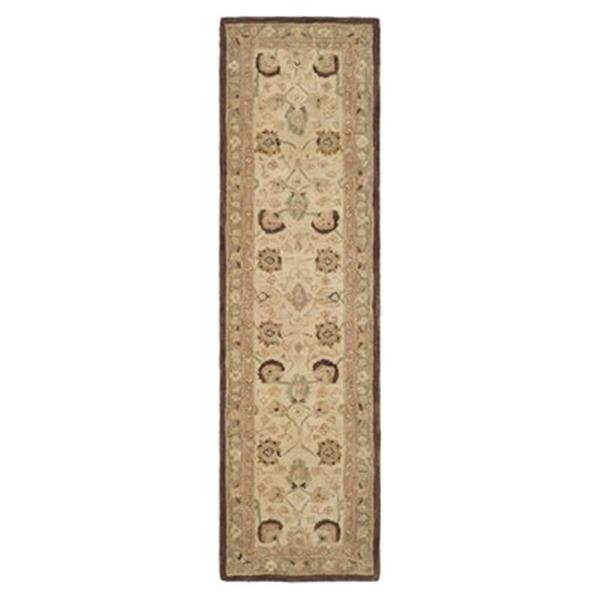 Safavieh Anatolia 2ft3in X 10ft Runner Rug (Ivory/Brown) AN512D210