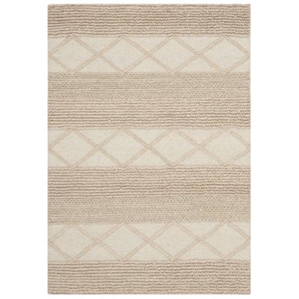 Safavieh Natura 6-ft x 4-ft  Beige Hand Tufted Area Rug