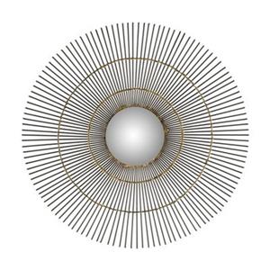 Safavieh 21-in x 21-in Natural Iron Orbit The Sun Mirror