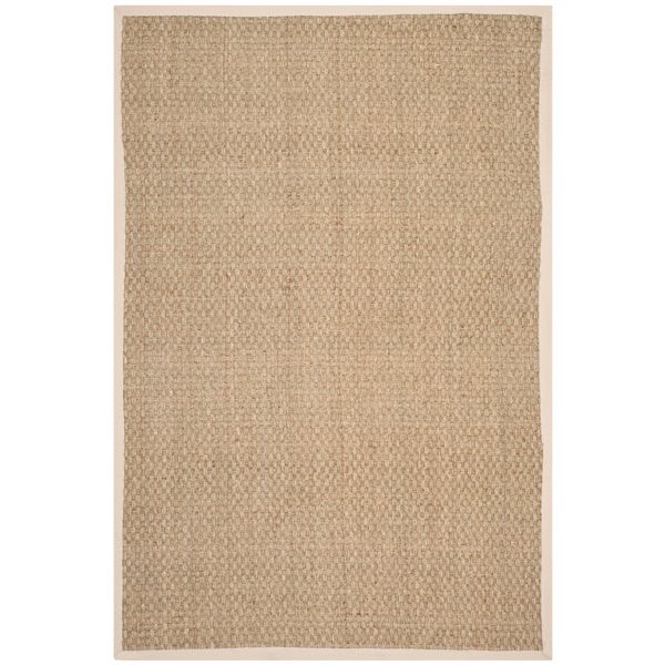 Safavieh Natural Fiber 5-Ft x 8-ft Natural and Ivory Area Rug