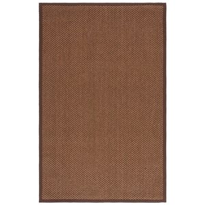 Safavieh Natural Fiber 4-Ft x 6-ft Chocolate Area Rug