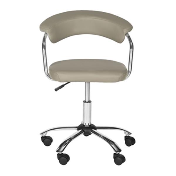 Safavieh Fox 21.1-in Grey Pier Desk Chair