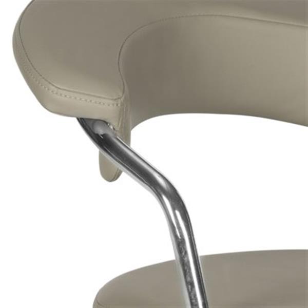 Safavieh Fox 21.1-in Grey Pier Desk Chair
