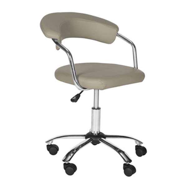 Safavieh Fox 21.1-in Grey Pier Desk Chair