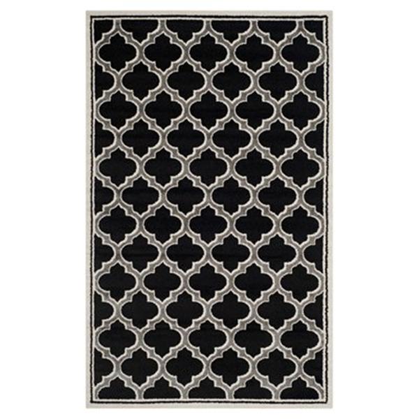 Safavieh Amherst Anthracite and Ivory Area Rug,AMT412G-5