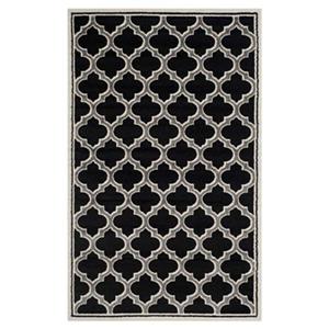 Safavieh Amherst Anthracite and Ivory Area Rug,AMT412G-5