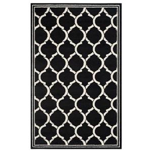 Safavieh Amherst 8-ft X 5-ft Anthracite and Ivory Area Rug