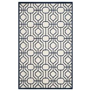 Safavieh Amherst 8-ft X 5-ft Blue Cream Area Rug