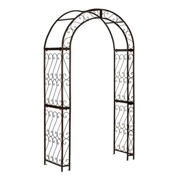 Safavieh 84-in x 48.5-in Rustic Brown Pagan Garden Arch