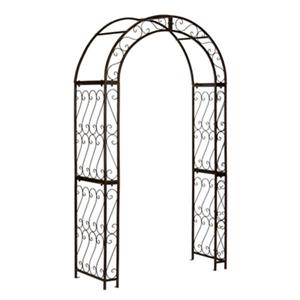 Safavieh 84-in x 48.5-in Rustic Brown Pagan Garden Arch