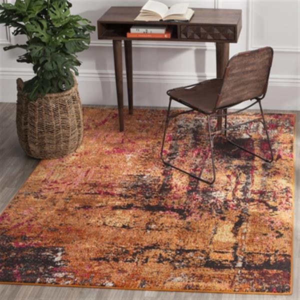 Safavieh Monaco 5-ft x 8-ft Abstract Multicolor Area Rug