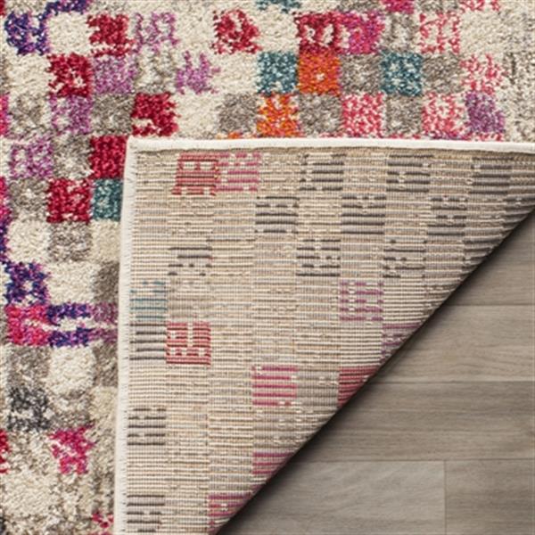 Safavieh Monaco 5-ft x 8-ft Geometric Grey Multicolor Area Rug