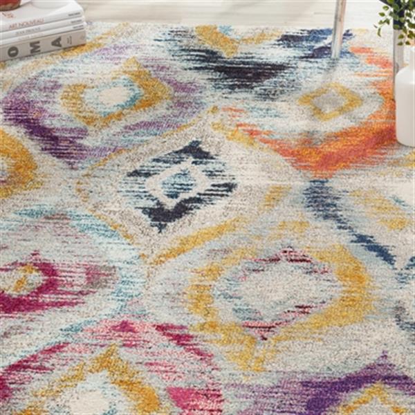 Safavieh Monaco 5-ft x 8-ft Ikat Multicolor Area Rug