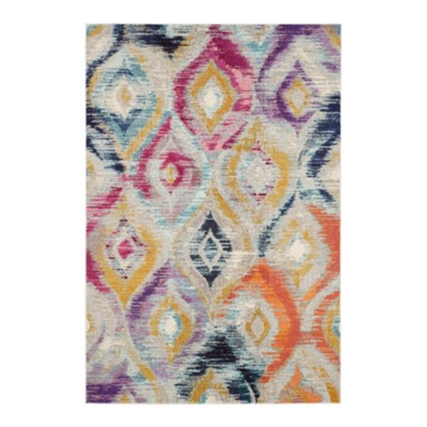 Safavieh Monaco 5-ft x 8-ft Ikat Multicolor Area Rug