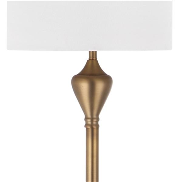 Safavieh 60.5-in Gold Xenia Floor Lamp