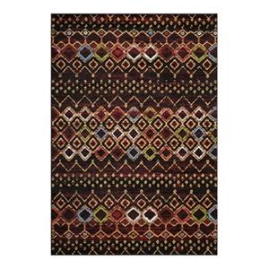 Safavieh Amsterdam 9.16-ft x 6.58-ft Black and Multicolour Indoor Area Rug