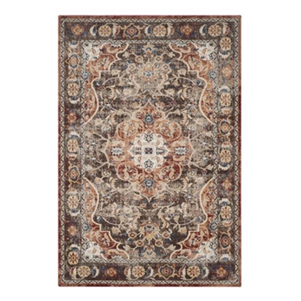 Safavieh Bijar 7.5-ft x 5.25-ft Brown and Rust Indoor Area Rug