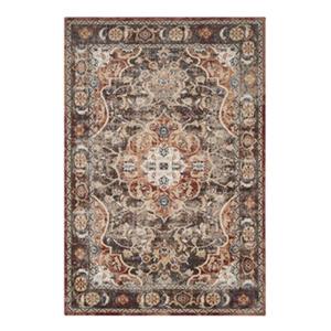 Safavieh Bijar 7.5-ft x 5.25-ft Brown and Rust Indoor Area Rug