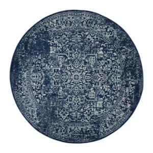 Safavieh Evoke 6.58-ft Navy and Ivory Indoor Area Rug