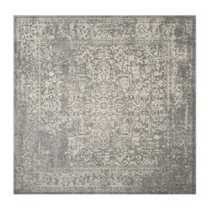 Safavieh Evoke 6.58-ft x 12.88-ft Ivory and Blue Indoor Area Rug