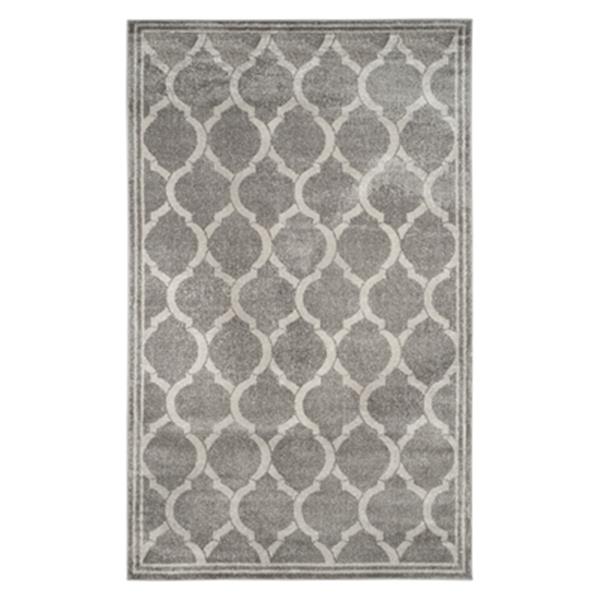 Safavieh Amherst 8-ft x 5-ft Grey and Light Grey Indoor/Outdoor Rug