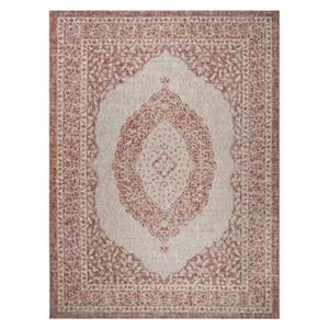 Safavieh Courtyard 7-ft x 10-ft Rectangle Red Indoor/Outdoor Area Rug