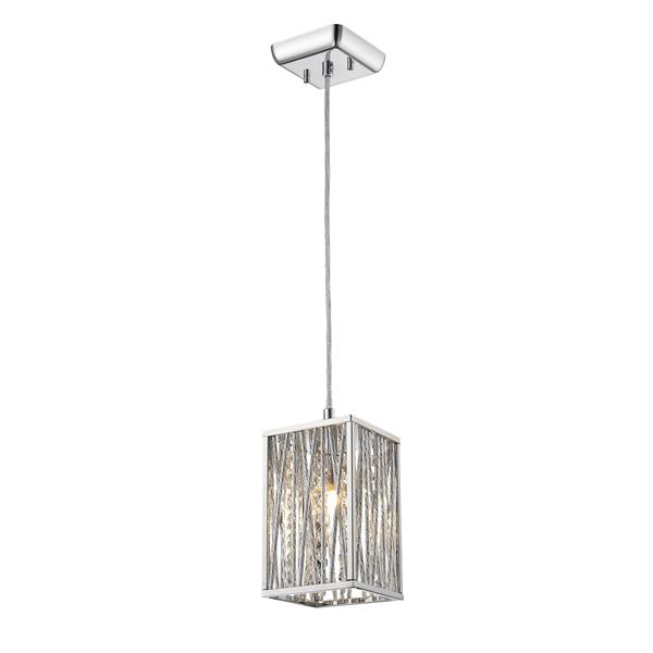 Z-Lite Terra 1-Light Pendant Light - Chrome