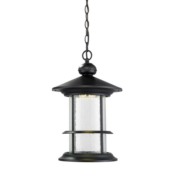 Z-Lite Genesis Outdoor LED Suspended Light - Black