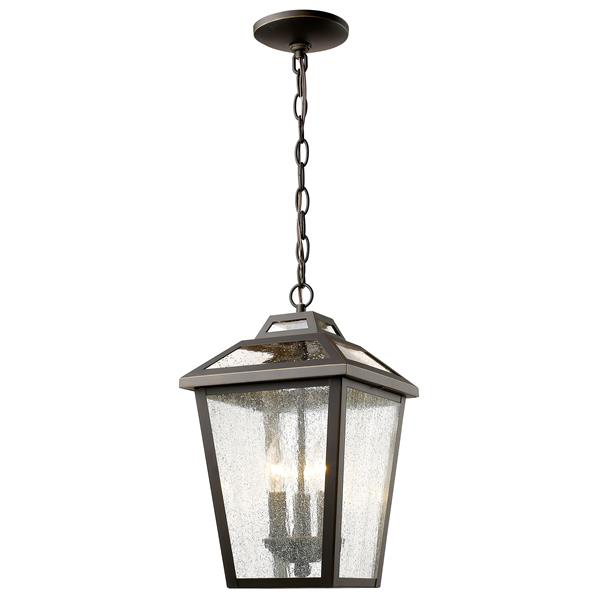 Z-Lite Bayland 3-Light Outdoor Suspended Light - Oil Rubbed Bronze