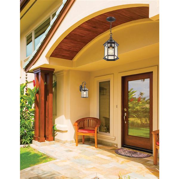 Z-Lite Annex 1-Light Outdoor Suspended Light - Rust