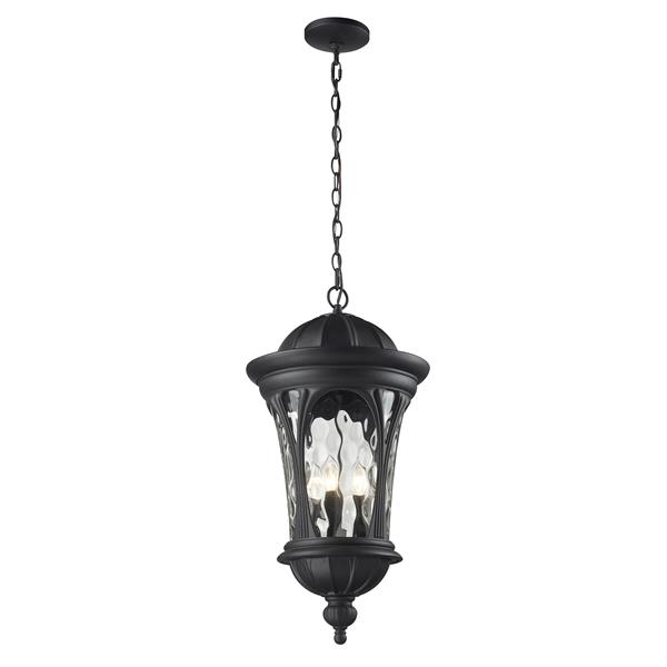 Z-Lite Doma Outdoor Suspended Light - Black