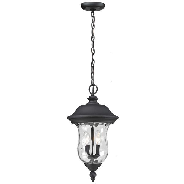 Z-Lite Armstrong Outdoor Suspended Light - Black