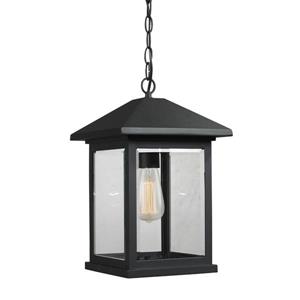 Z-Lite Portland 1-Light Outdoor Suspended Light - Black