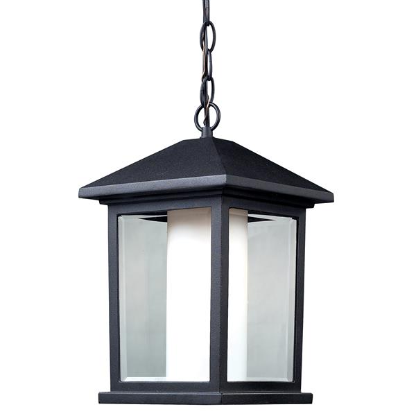 Z-Lite Mesa 1-Light Outdoor Suspended Light - Black