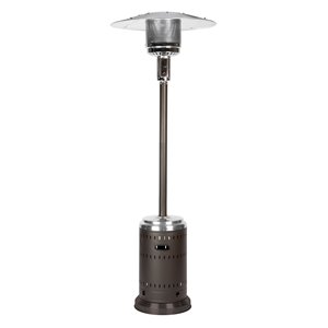 Paramount 33.5-in x 90.5-in Stainless Brown Propane Patio Heater