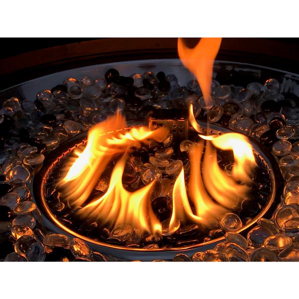 Paramount Propane 47.25-in Bronze Outdoor Fireplace