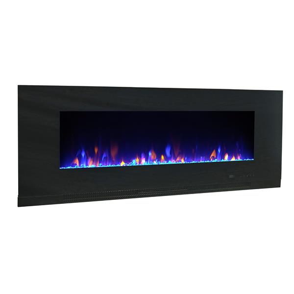 Paramount Mirage Wall Mount 20 08 In X 50 In Black Electric