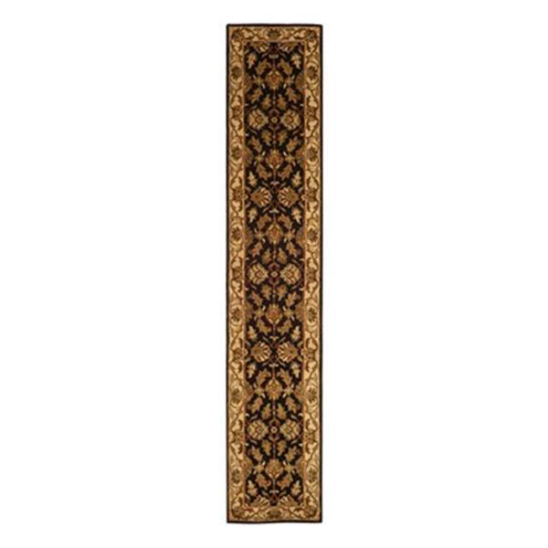 Safavieh Heritage 2-ft-3-in X 10-ft Runner Rug (Black/Beige)