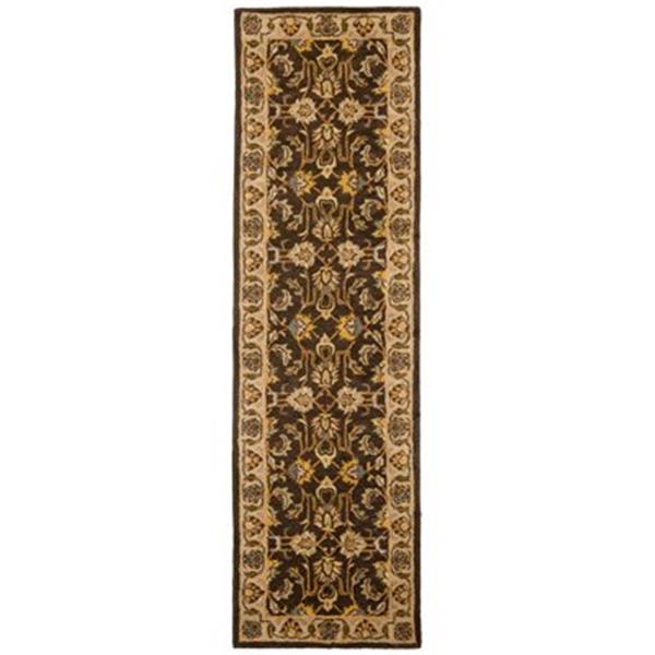 Safavieh Heritage 2-ft-3-in X 10-ft Runner Rug (Brown/Ivory)