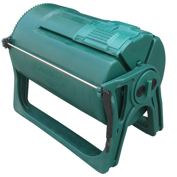 Sun-Mar 100 Gallon Green Tumbler Composter