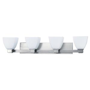 Applique murale Trenton, 4 lumières, 33,5", chrome brossé