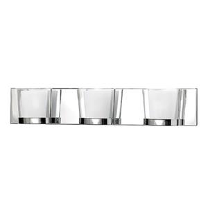 Russell Lighting 3 Light Wall Mounted Vanity Light 23.5-in Polished Chrome