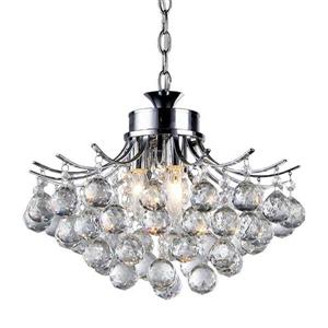 Warehouse of Tiffany Boadicea Chrome Transitional Crystal Pendant