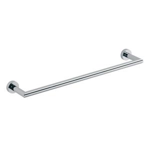 WS Bath Collections Baketo 18-in Polished Chrome Towel Bar