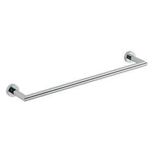 WS Bath Collections Baketo 22-in Polished Chrome Towel Bar