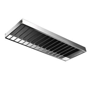 WS Bath Collections Skuara Polished Chrome Brass Bathroom Shelf